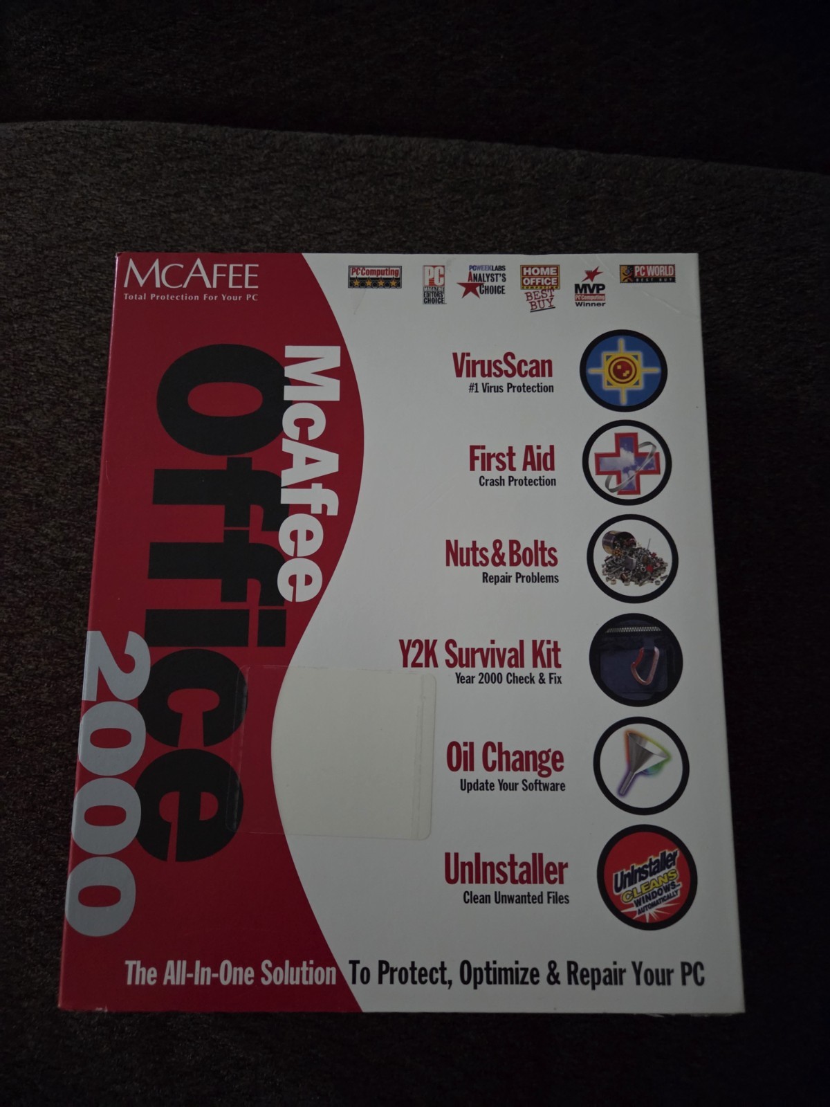 McAfee Office 2000 CD ROM for Windows 95/98 All In One Solution