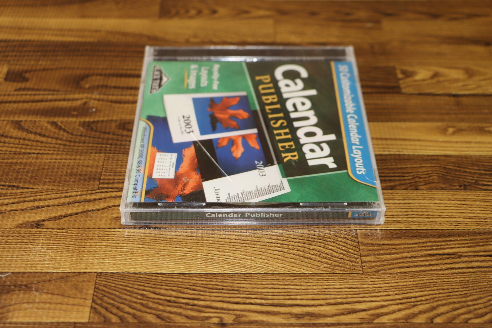 Calendar Publisher Windows XP 2000 98 & 95 Compatible CD Computer Software NEW