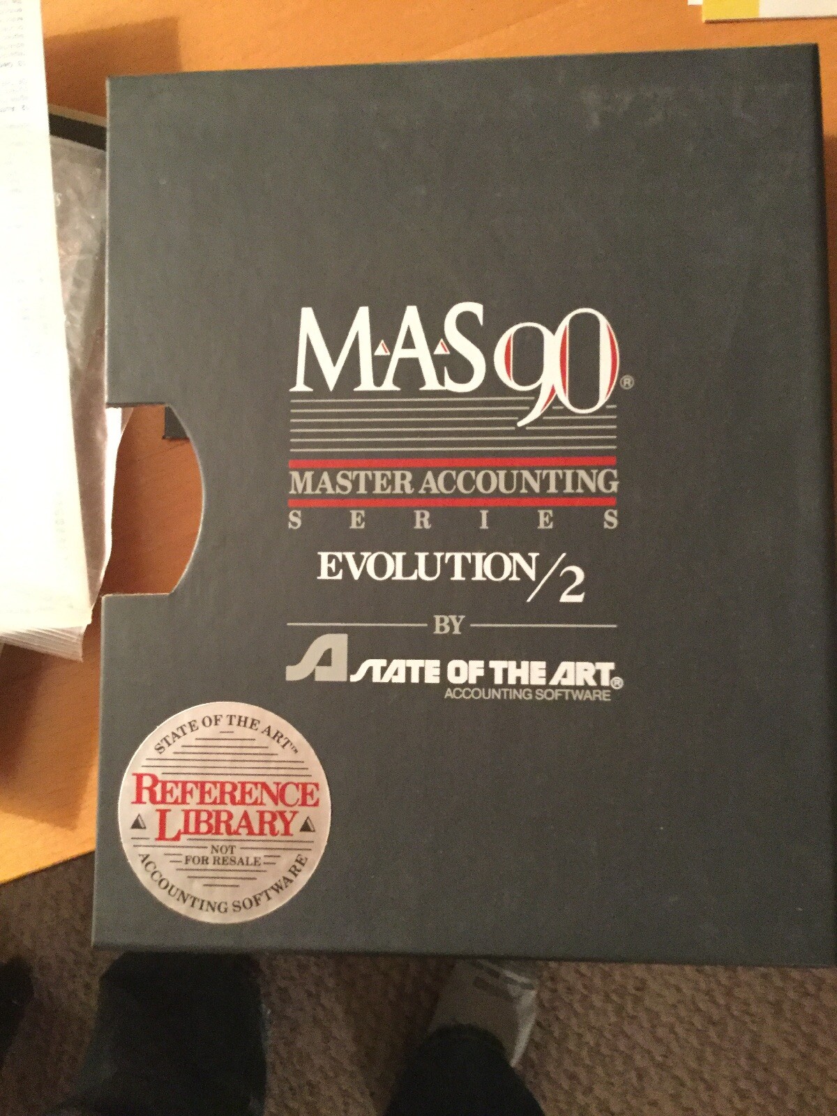 $2995 MAS 90 Evolution/2 . Library Master and Report Master For Unix. NFR Unused
