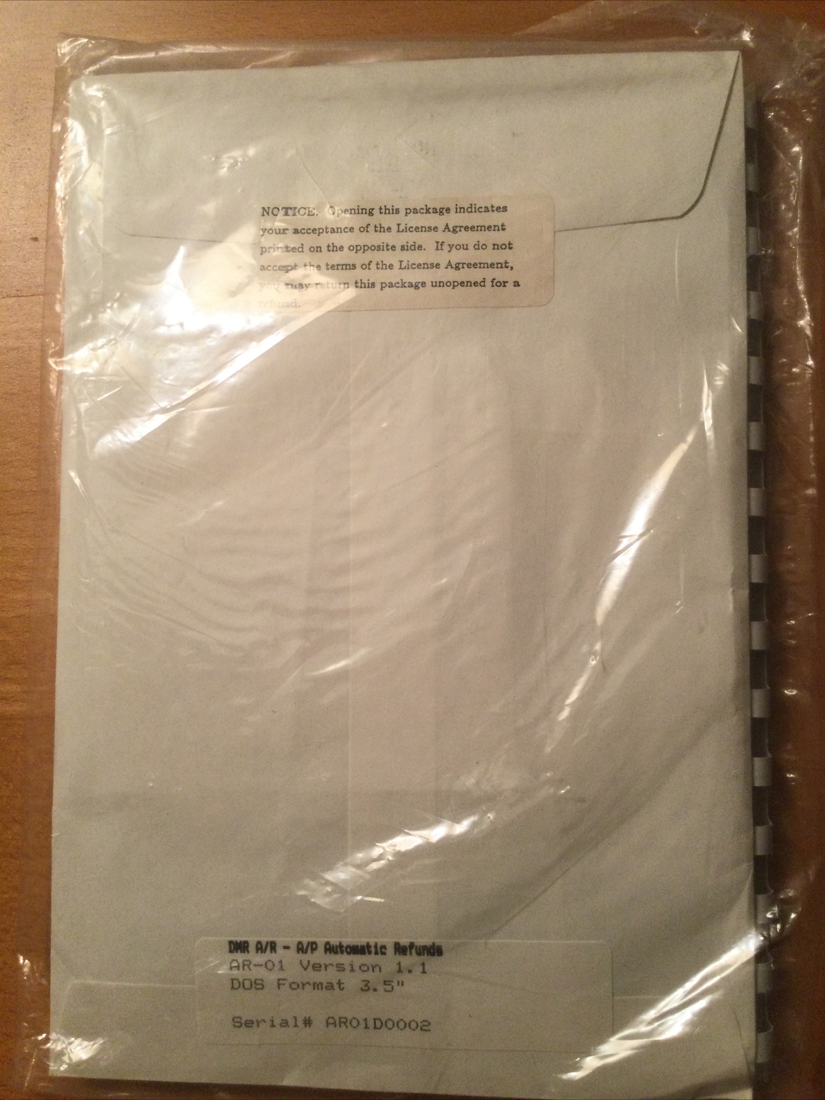 New And Sealed Enhancement For MAS 90 Evolution/2 . AR TO AP AUTOMATIC REFUNDS