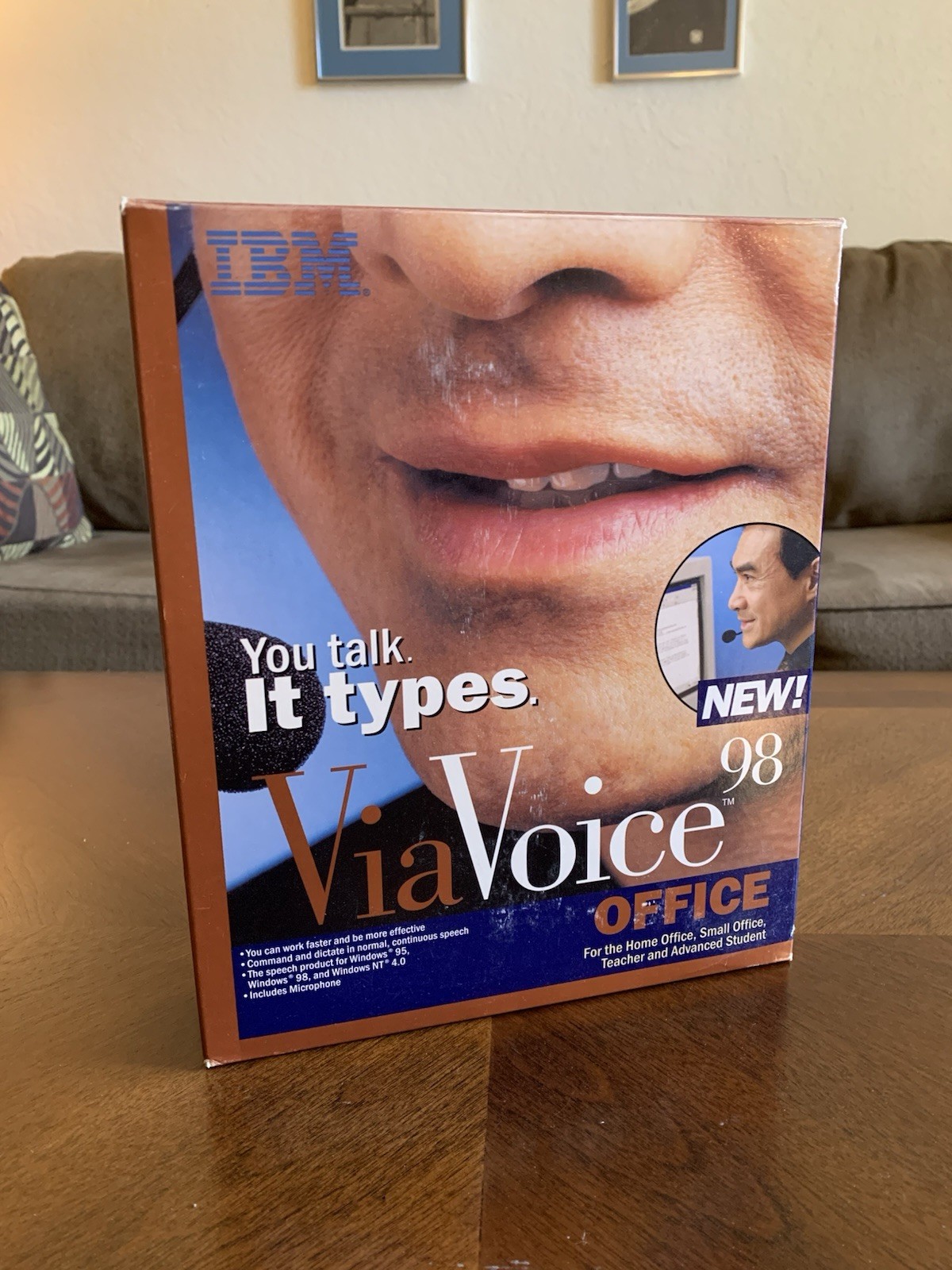 IBM ViaVoice 98 Office Edition — Talk To Text, for Windows 95 and later
