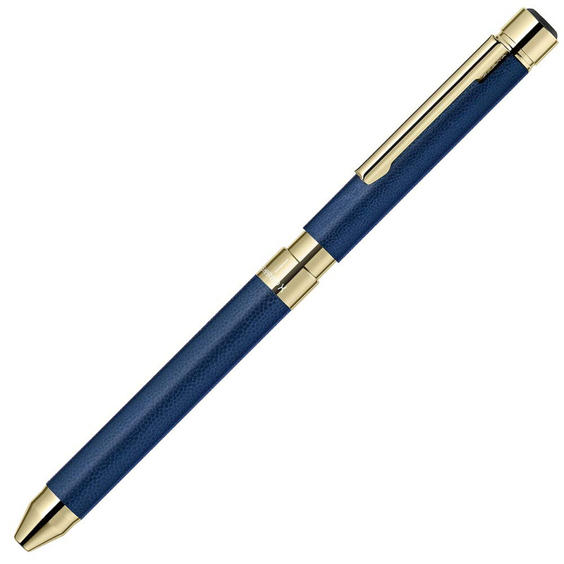 Zebra Pen Zebra Sb36-Lnv Multi-Functional Pen Sharbo X Sl6 Leather Navy