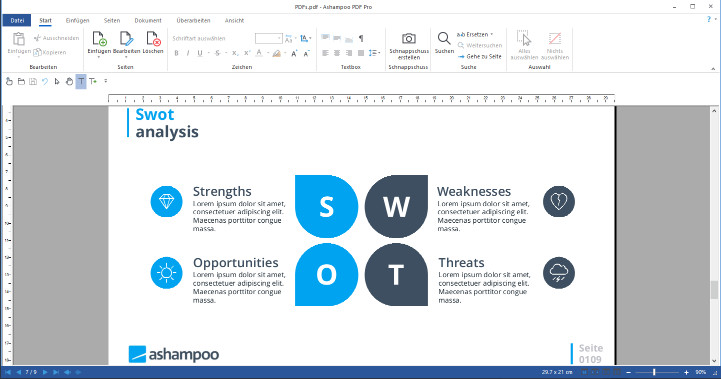 Ashampoo PDF Pro 4 – Read, edit and convert [PDF to doc, epub, JPG, Word [DISC]