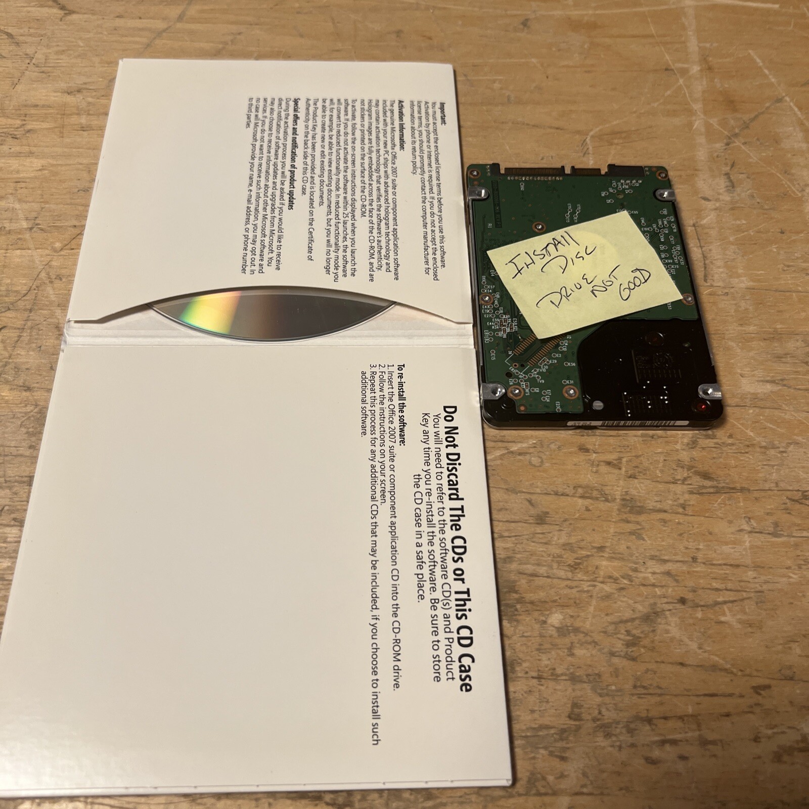 Microsoft Office Basic 2007 With INSTALL DISC