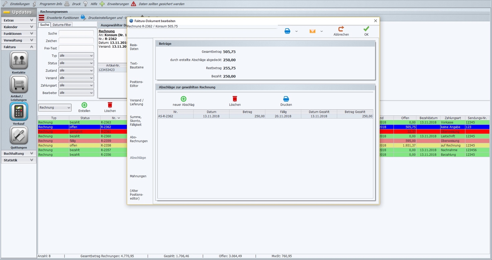 Invoice Program with eBay, Amazon Import, Software Full Version Free Test