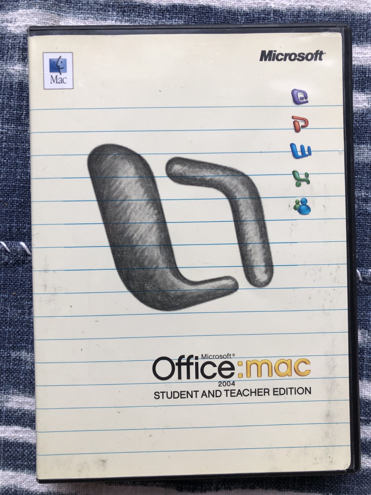 Microsoft Office 2004 Student & Teacher Edition (MAC) 3 User License for Mac…