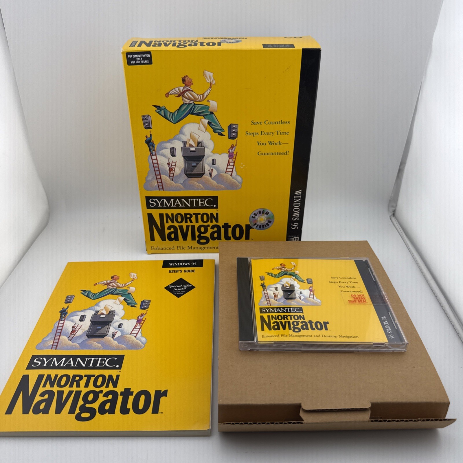 Vintage Symantec Norton Navigator For Windows 95