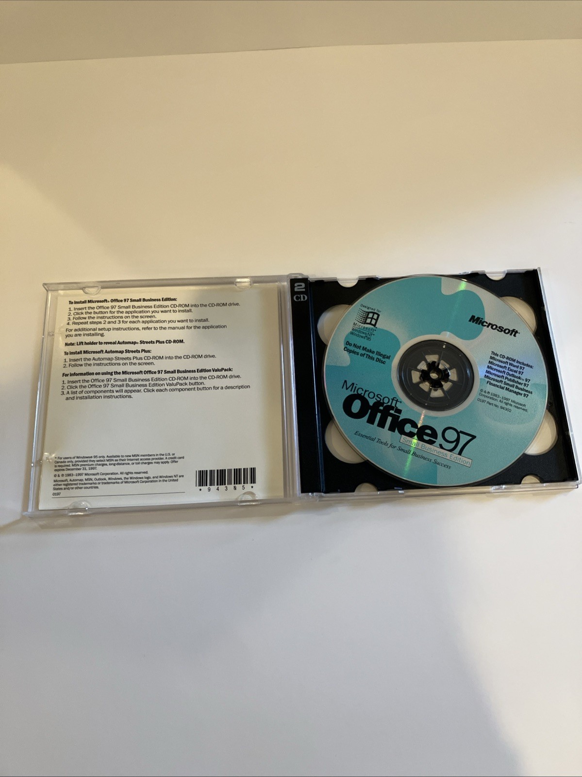 Microsoft Office 97 Small Business Edition (See description)