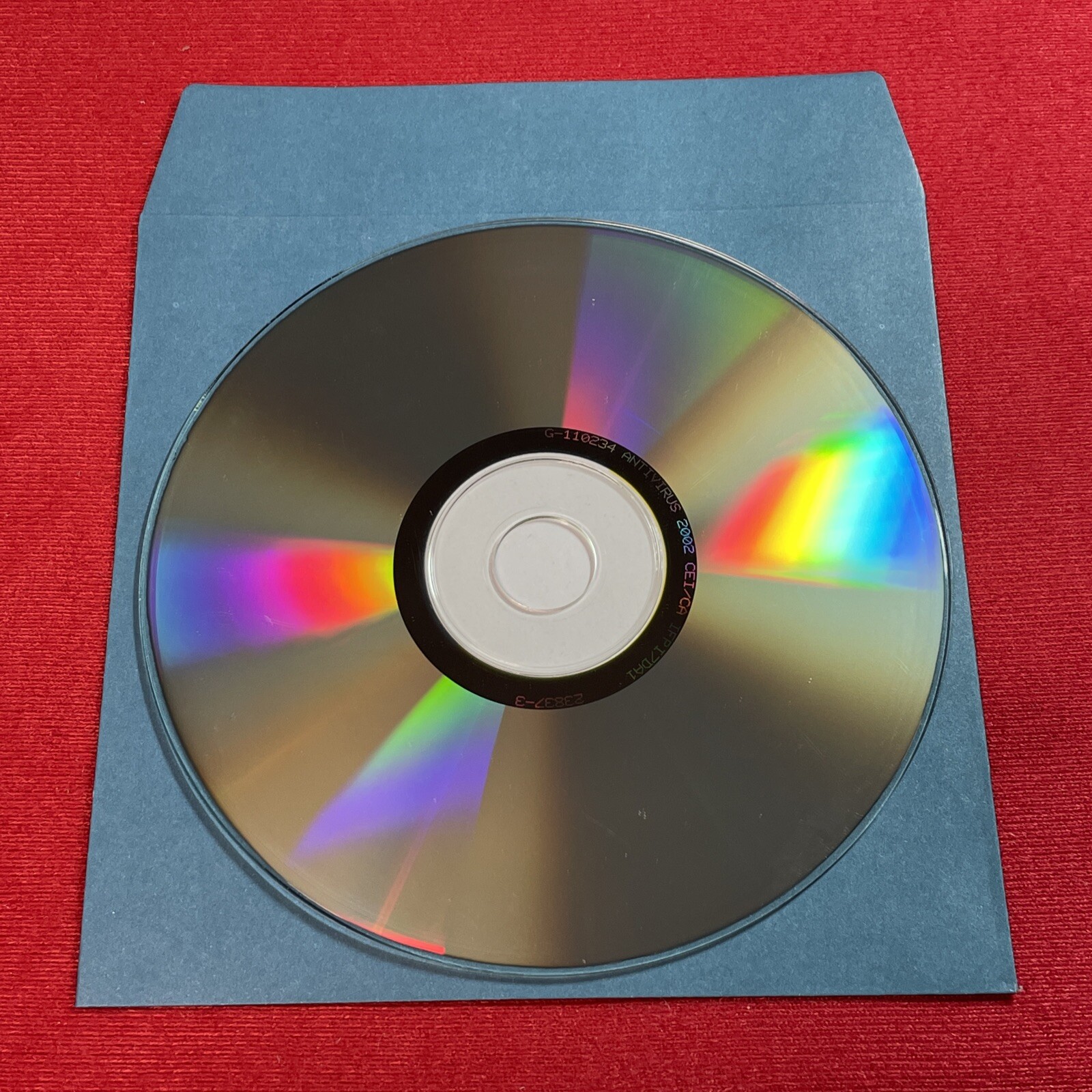 Symantec Norton AntiVirus 2002 Software Disc Only Great Condition
