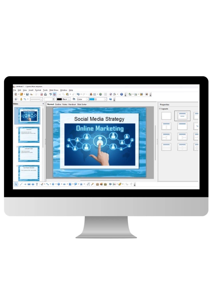 Open Office Software Suite for Mac-USB-Word Processing-Home-Student-Business