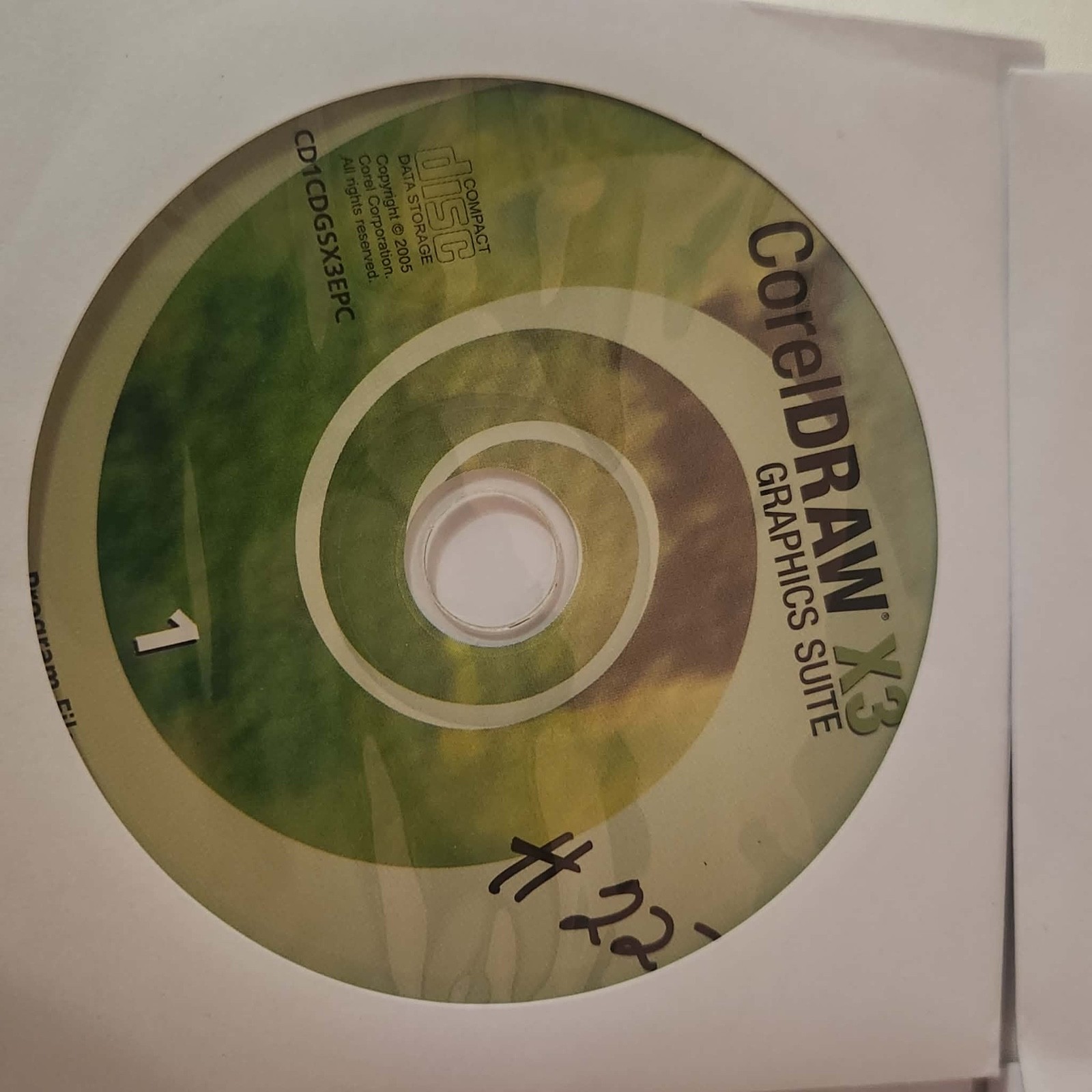Corel Draw X3 Graphics Suite 4 CD Set, Handbook, User Guide & Manual.