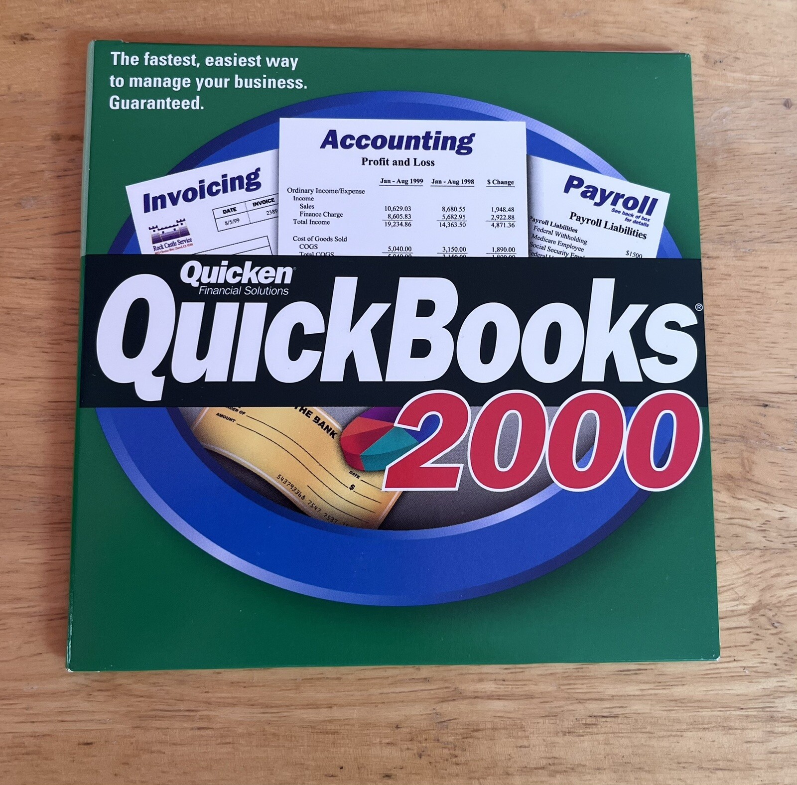 Pre-Owned Quicken Financial Solutions QuickBooks 2000 Software (Windows 95/98)