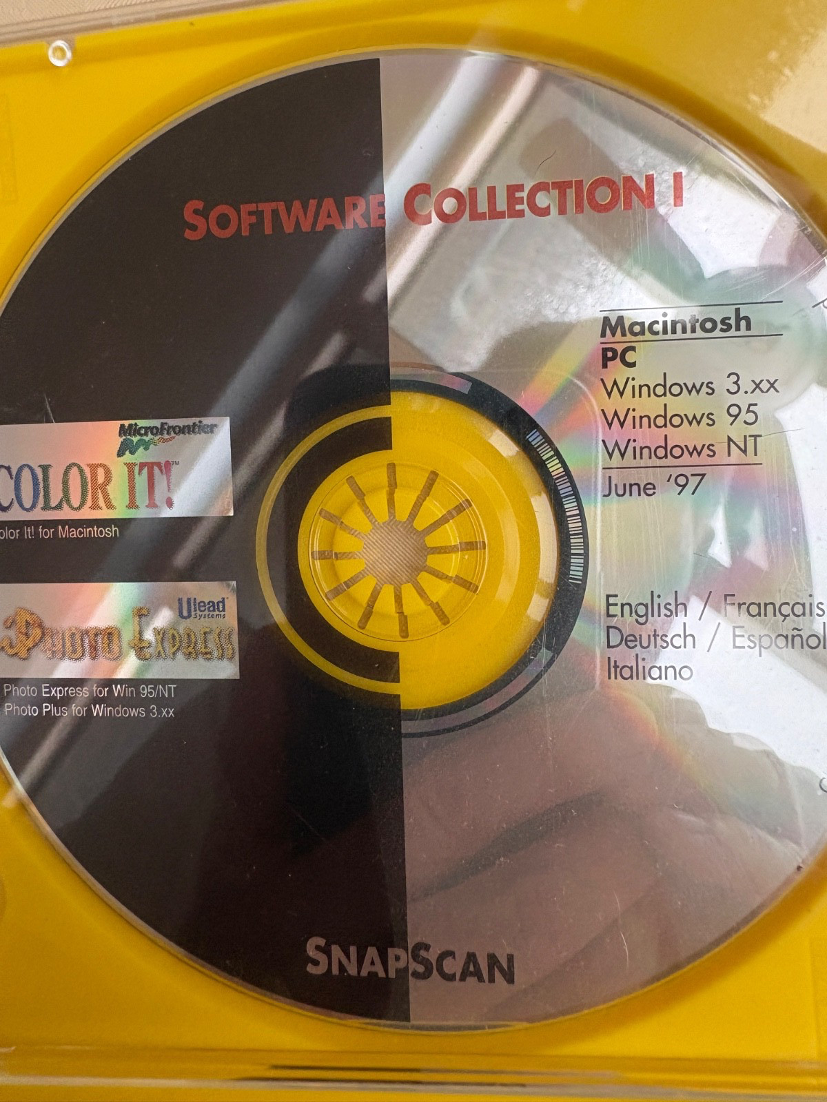1997 MICRO FRONTIER SOFTWARE COLLECTION I COLOR IT MACINTOSH PC WINDOWS VERSIONS