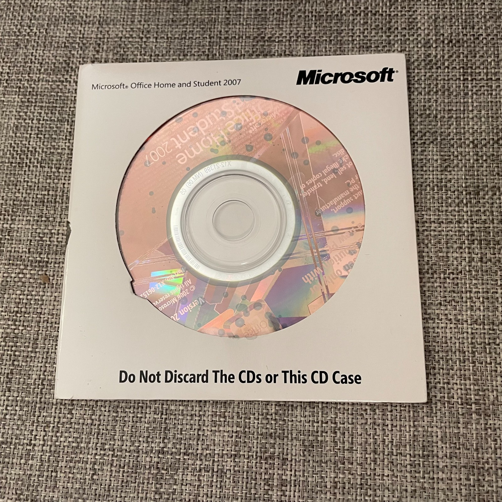 Microsoft Office 2007 Home and Student w/ Product Key – Excel, Word, PowerPoint