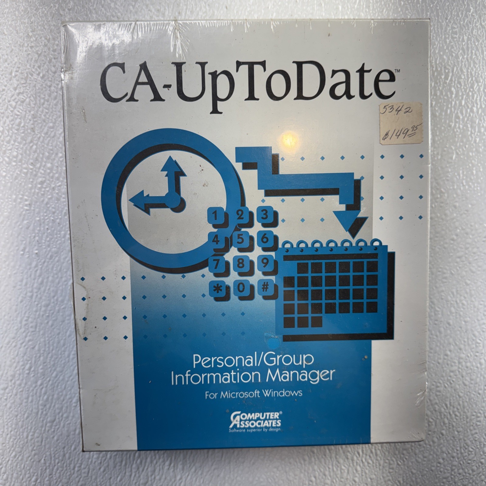 Vintage Unopened CA-SuperCalc for DOS Computer Associates DEMO PRODUCT M