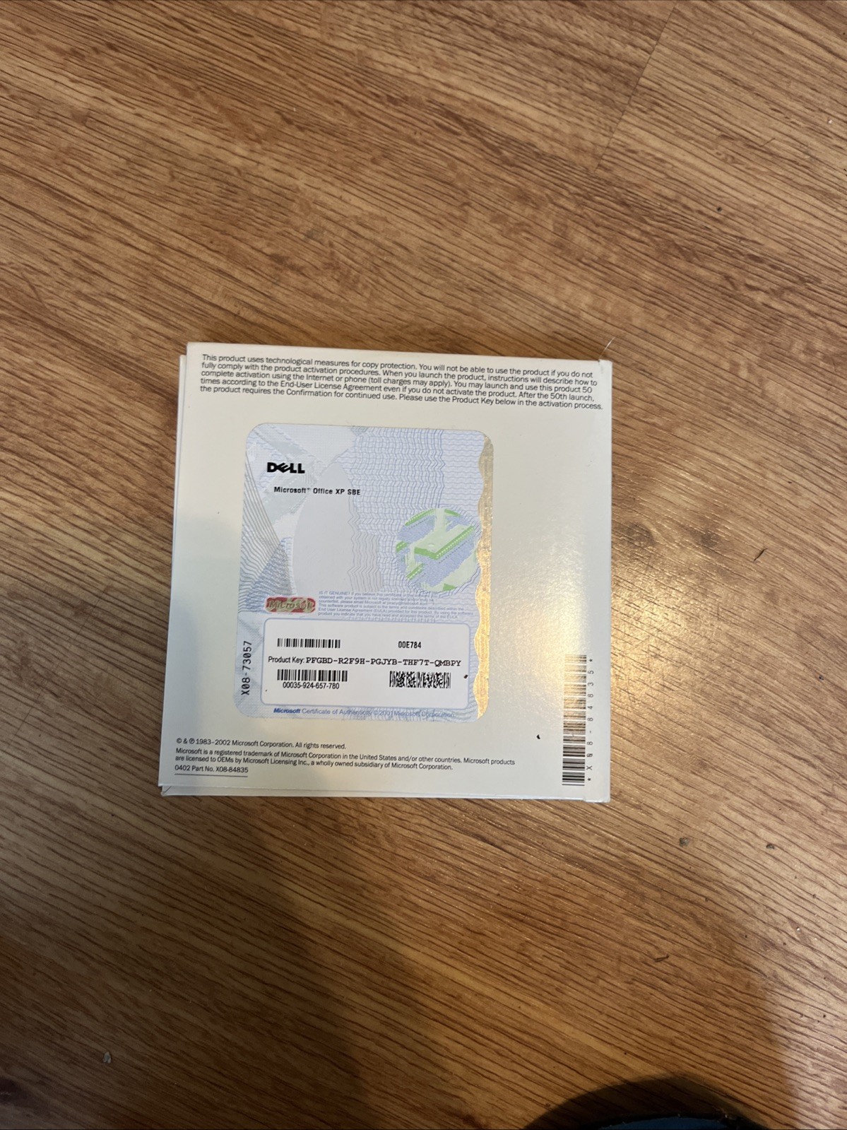 Microsoft Office XP Small Business Version 2002 with Product Key