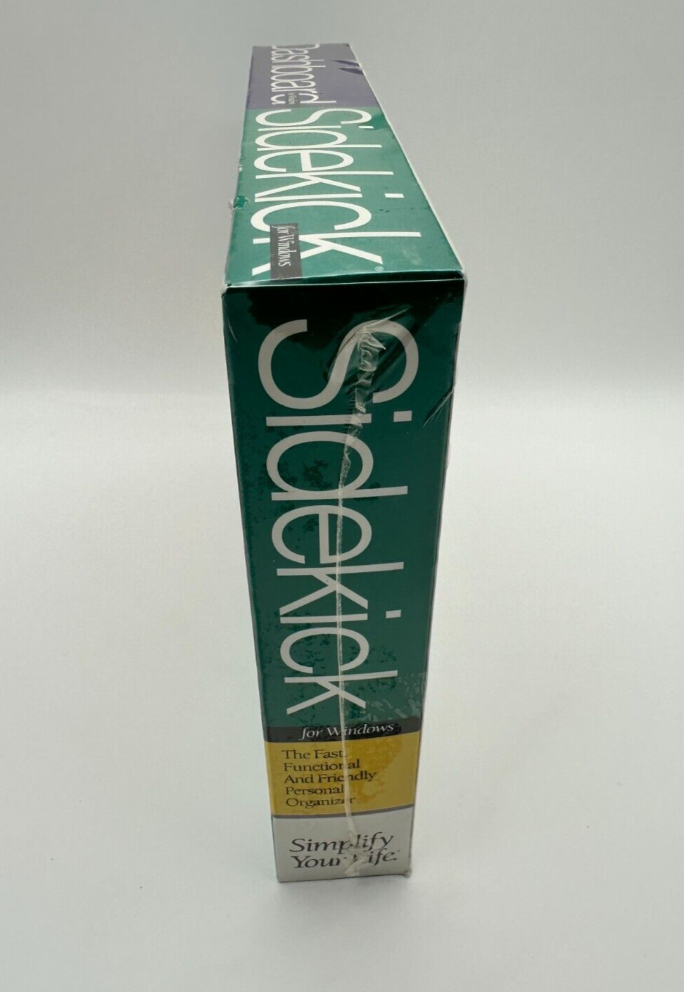 Borland 1994 PC Software Simplify Double Pack Dashboard v2.0 Sidekick NIB