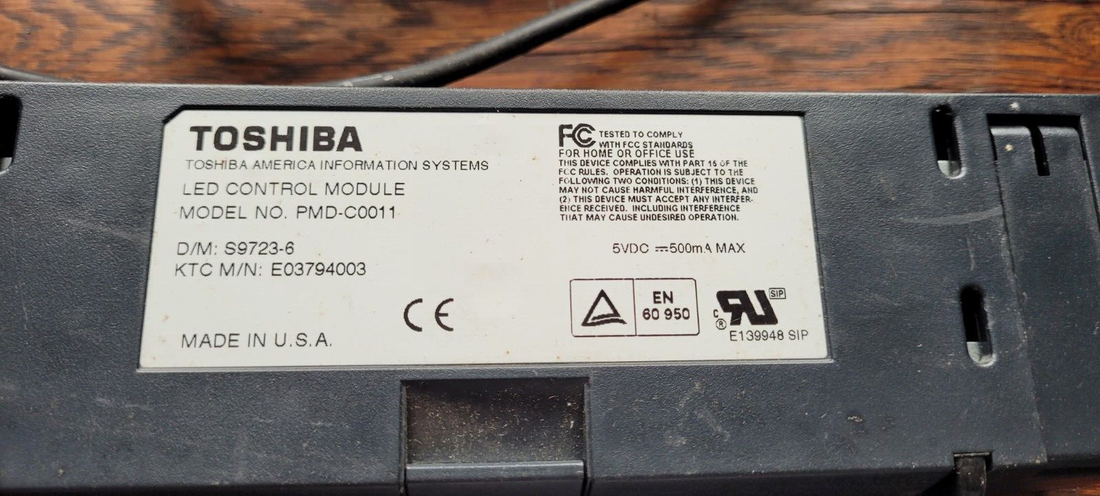 Toshiba Information Technology Equipment Internet Computer Key Tronic PMD-00011