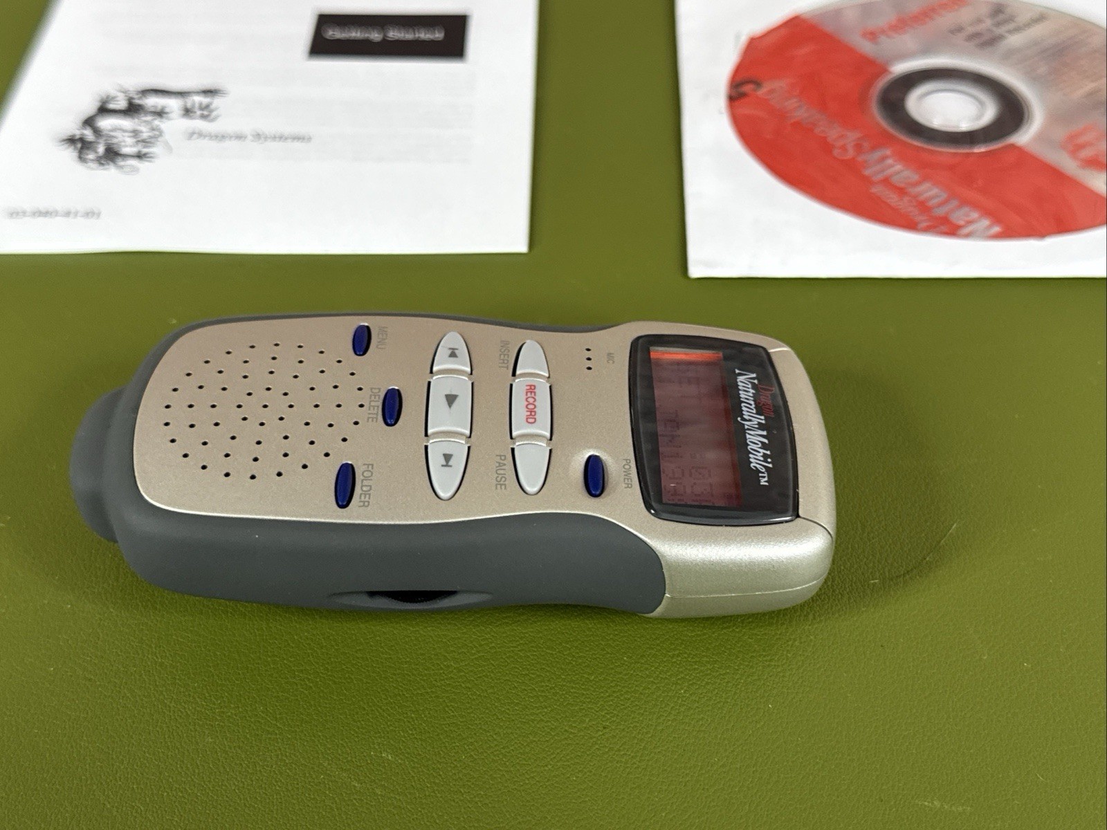 Vintage Dragon Naturally Speaking Mobile 3.01