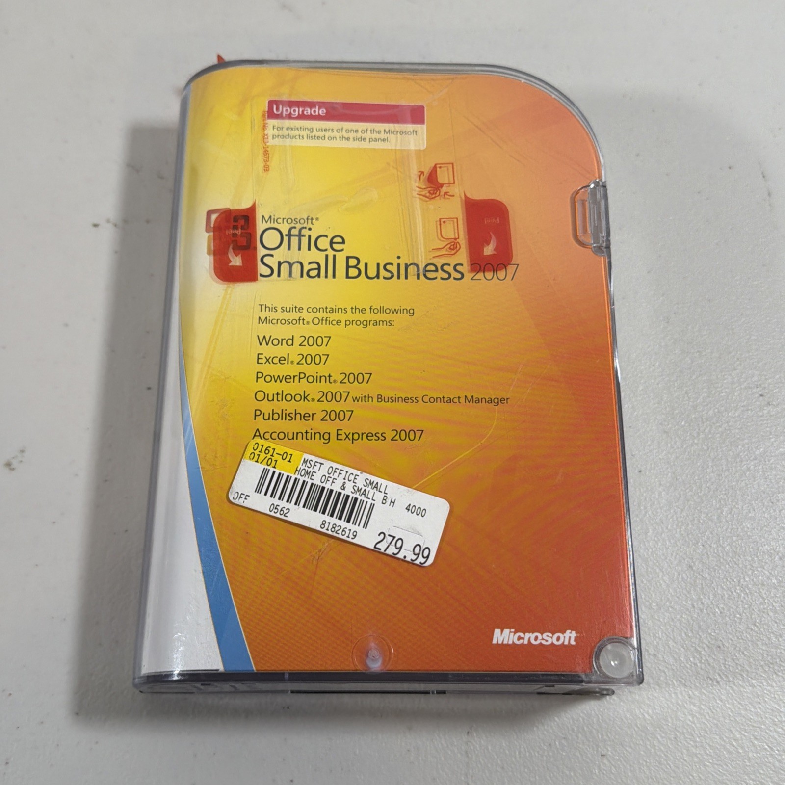 Microsoft Office Small Business Edition 2007 UPGRADE w/ Key number