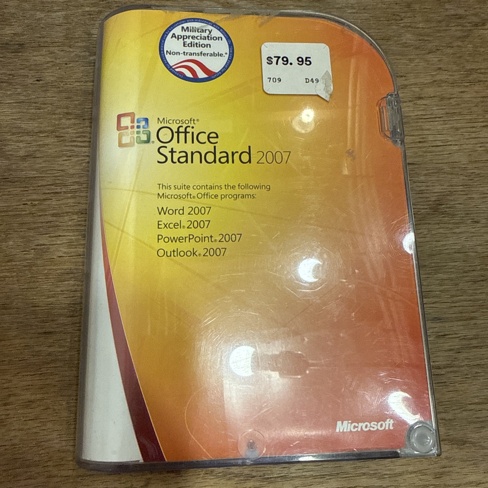 Microsoft Office Standard 2007 (Military Appreciation Edition) W/ Product Key