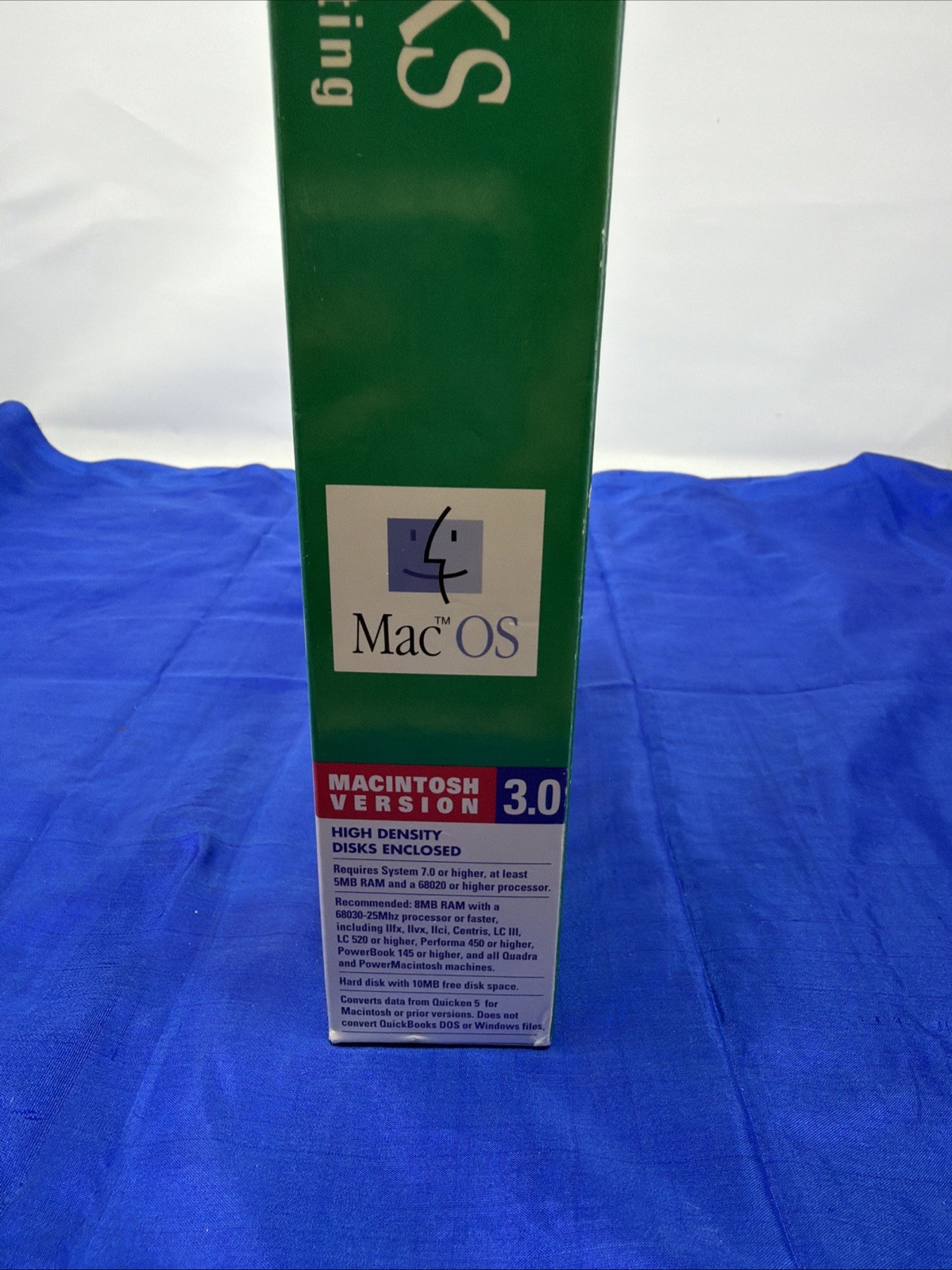 QuickBooks for Macintosh Version 3.0 Floppy Disk Vintage Accounting Software
