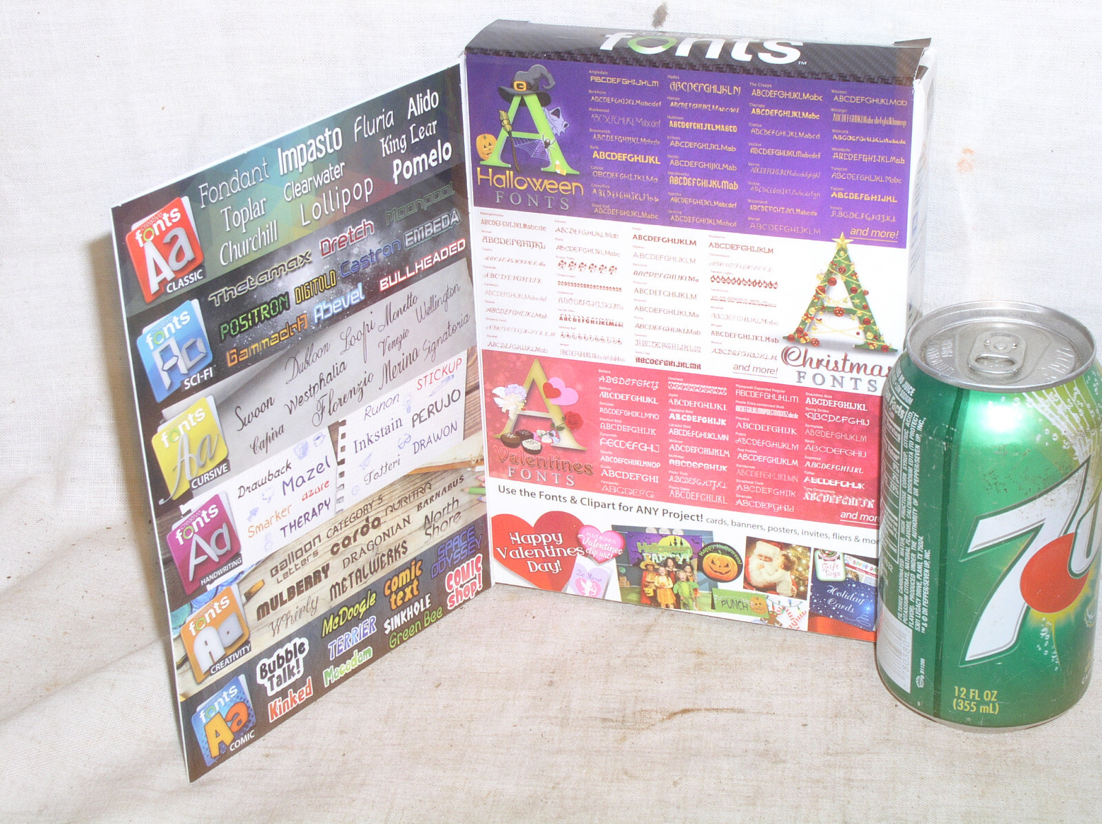 SEALED SUMMITSOFT CREATIVE FONTS COLLECTION PC WIN/MAC DOWNLOAD KEY ONLY NO DISC