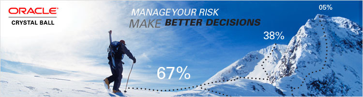 ☎ Predictive Model Decision Optimization OptQuest Oracle Crystal Ball software