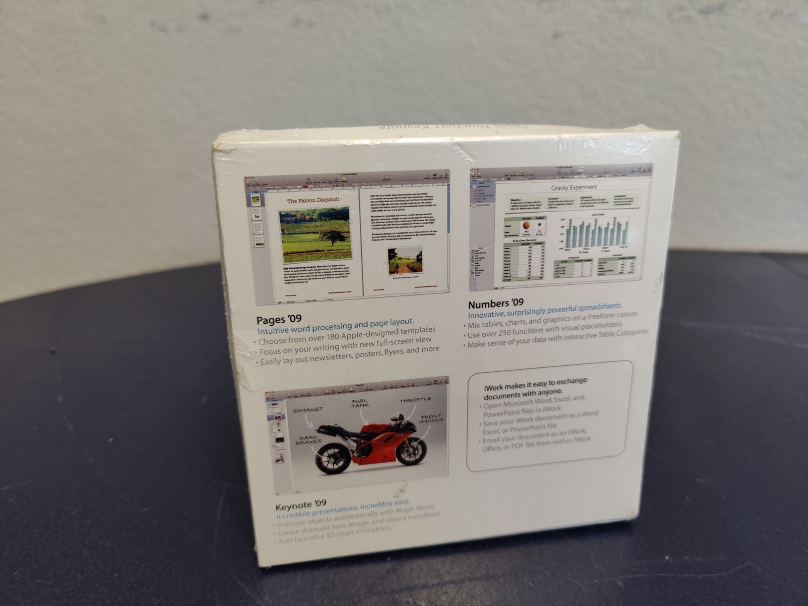 [NEW SEALED] Apple iWork ’09 Retail V9.0.3 Full Version MB942Z/A