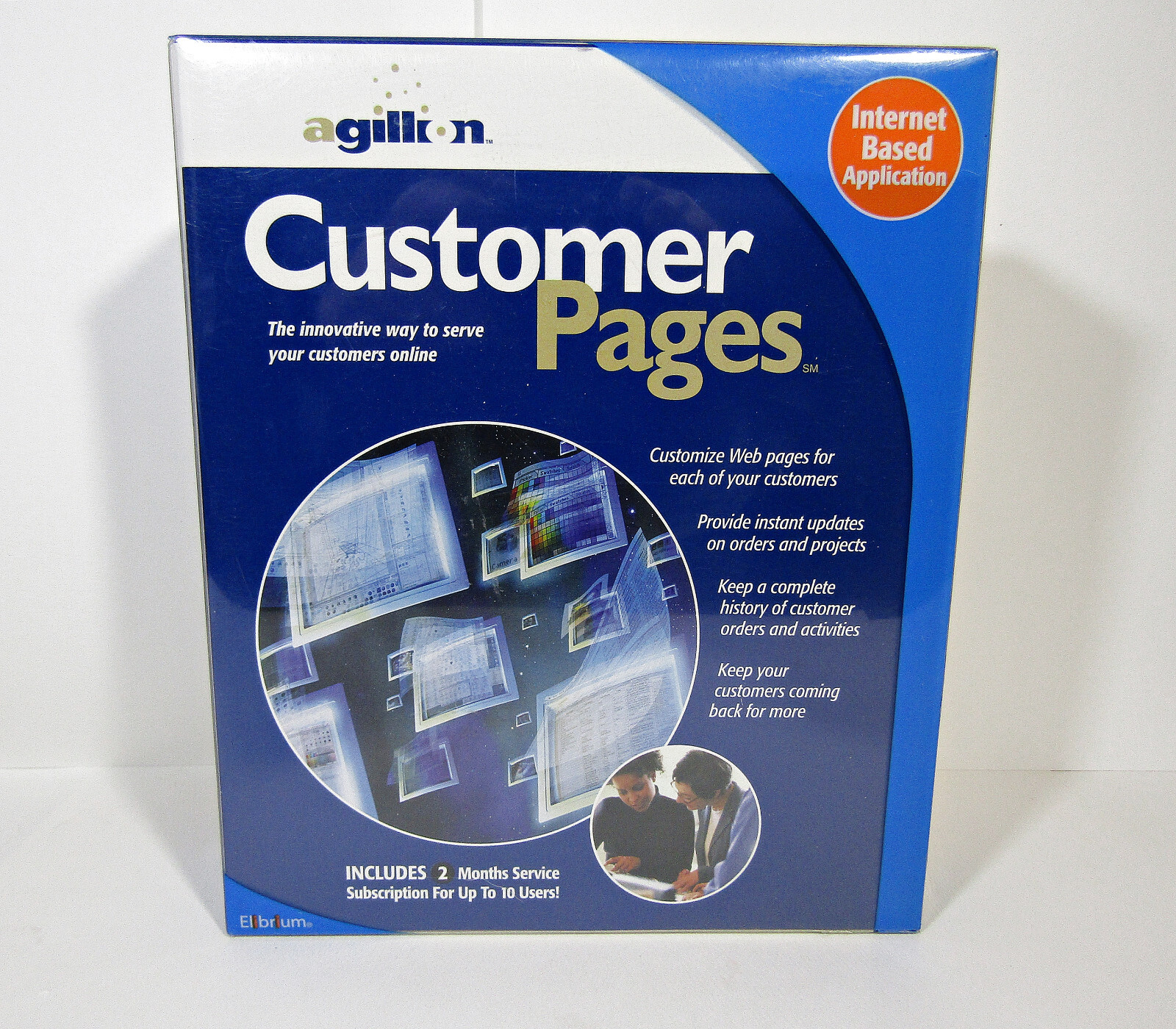AGILLION Customer Pages Internet Based Application – Serving Customers Online