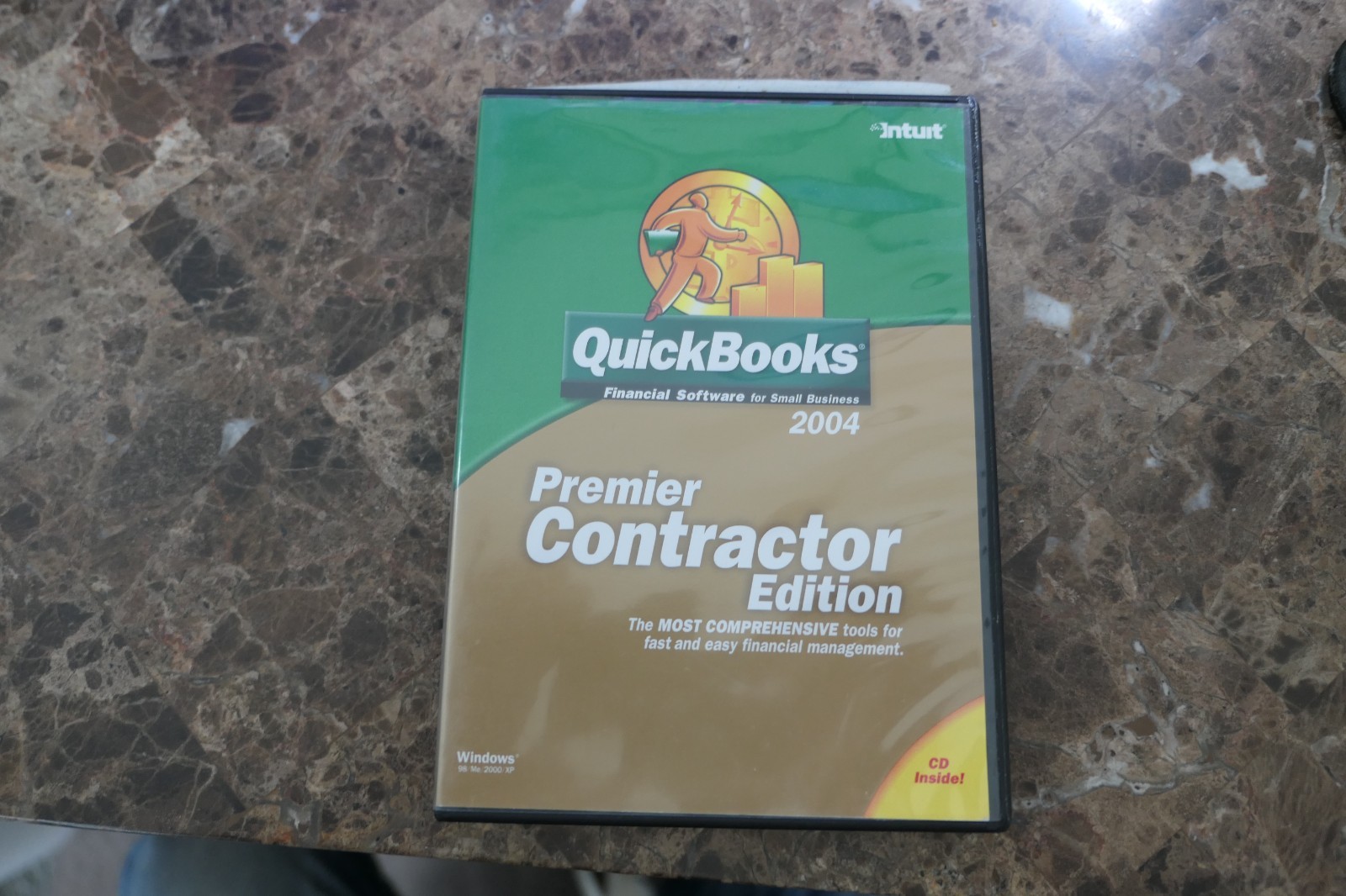 Intuit Quickbooks 2004 Premier Contractor Edition Upgrade Only EUC w/Key Code