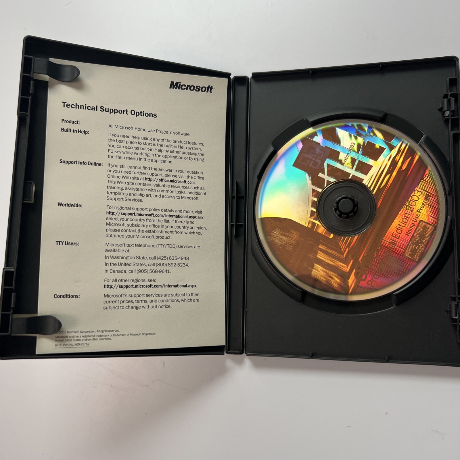 Microsoft Office Professional Edition 2003 – Home Use Program – with Product Key