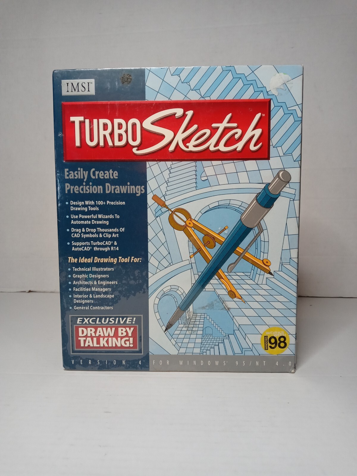 IMSI Turbo Sketch Exclusive Draw by Talking Software NEW