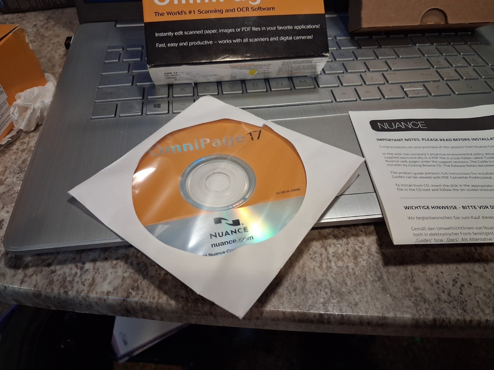 Nuance OmniPage 17 (Old Version) XP VISTA