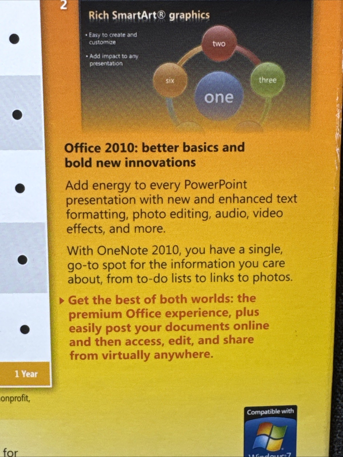Microsoft Office Home & Student 2010 for 3 PCs Family Pack Windows 7 EUC
