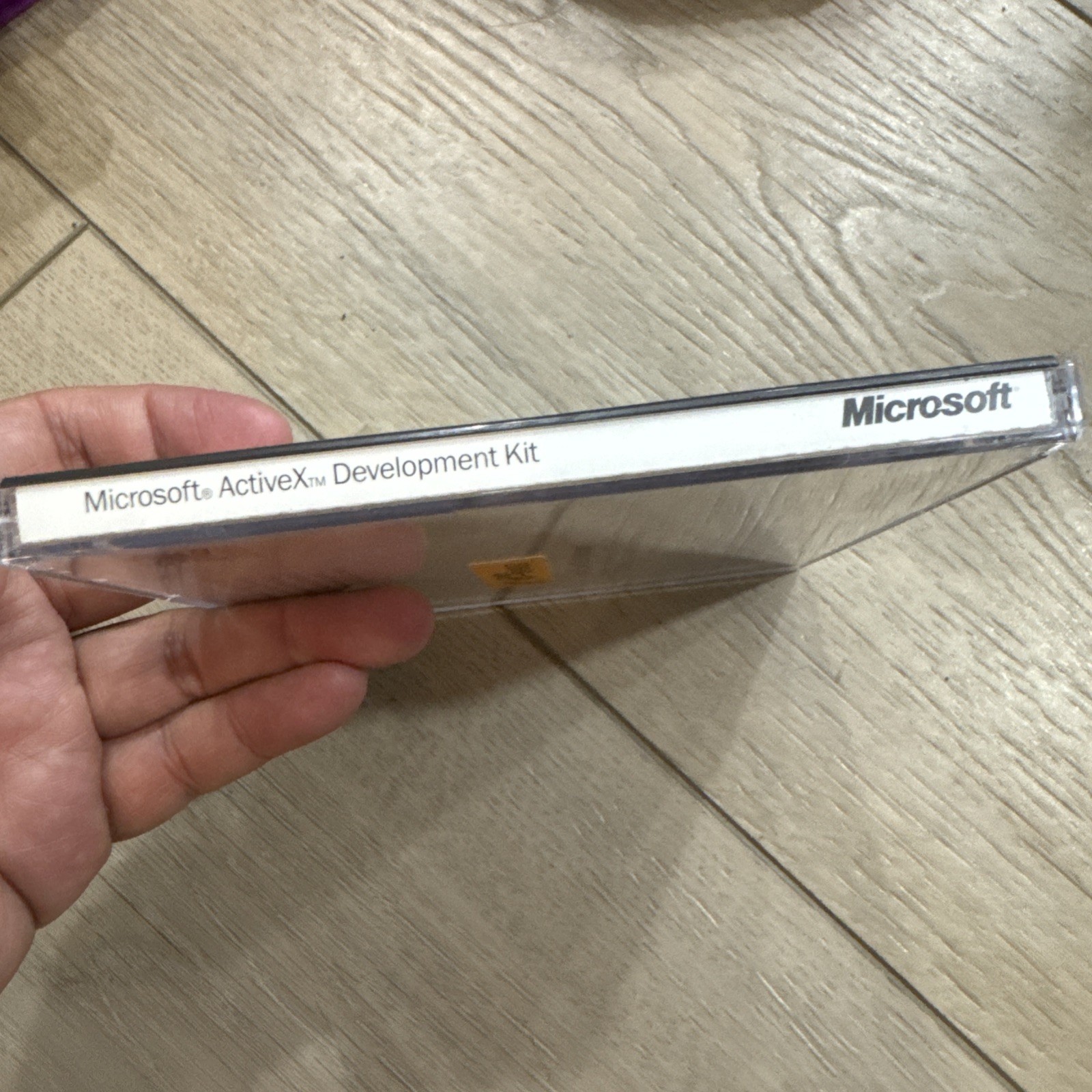 Vintage Microsoft ActiveX Development Kit Software Dev Prototype 90s W/ Key Rare