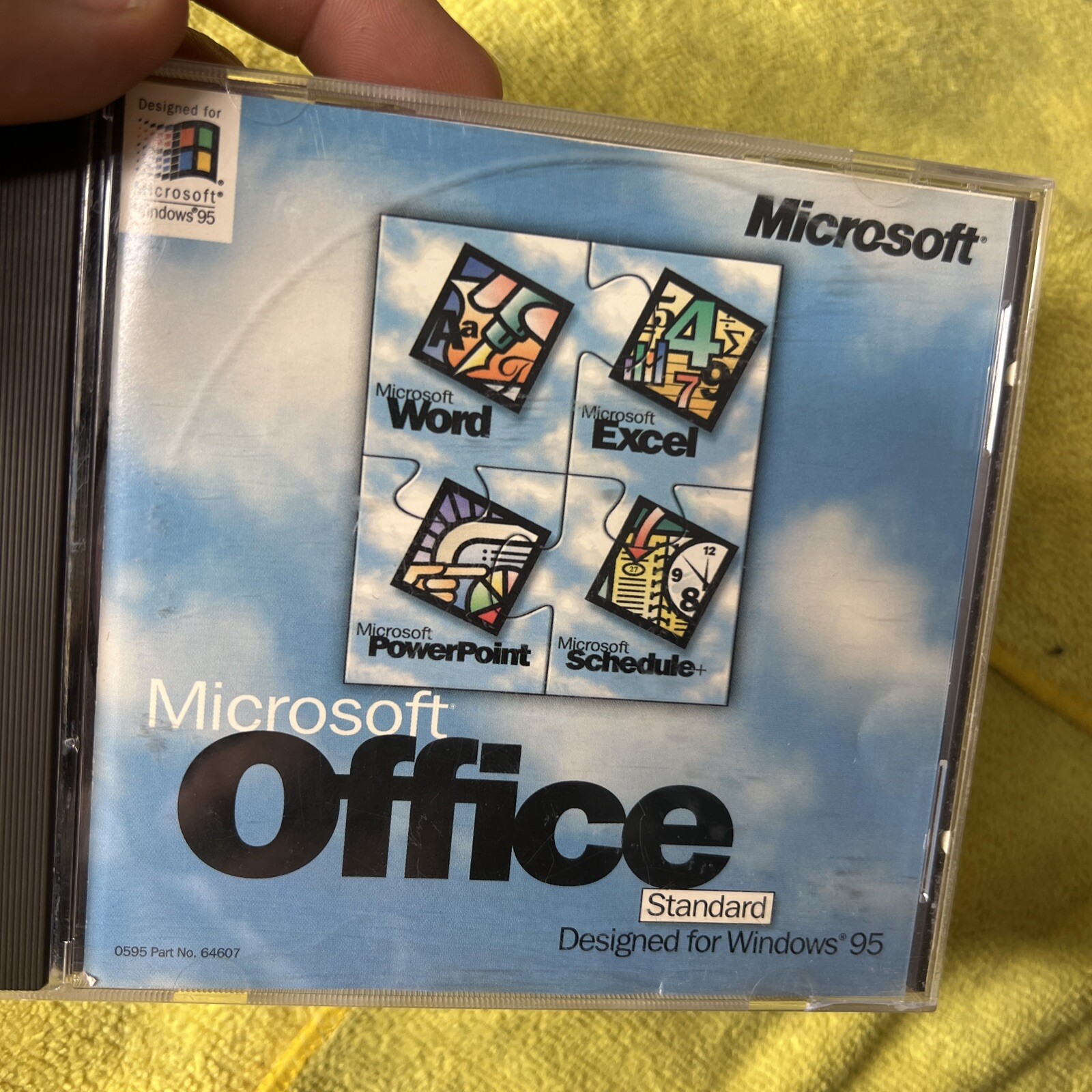 Microsoft Office Professional & Bookshelf Designed for Windows 95 with CD Key