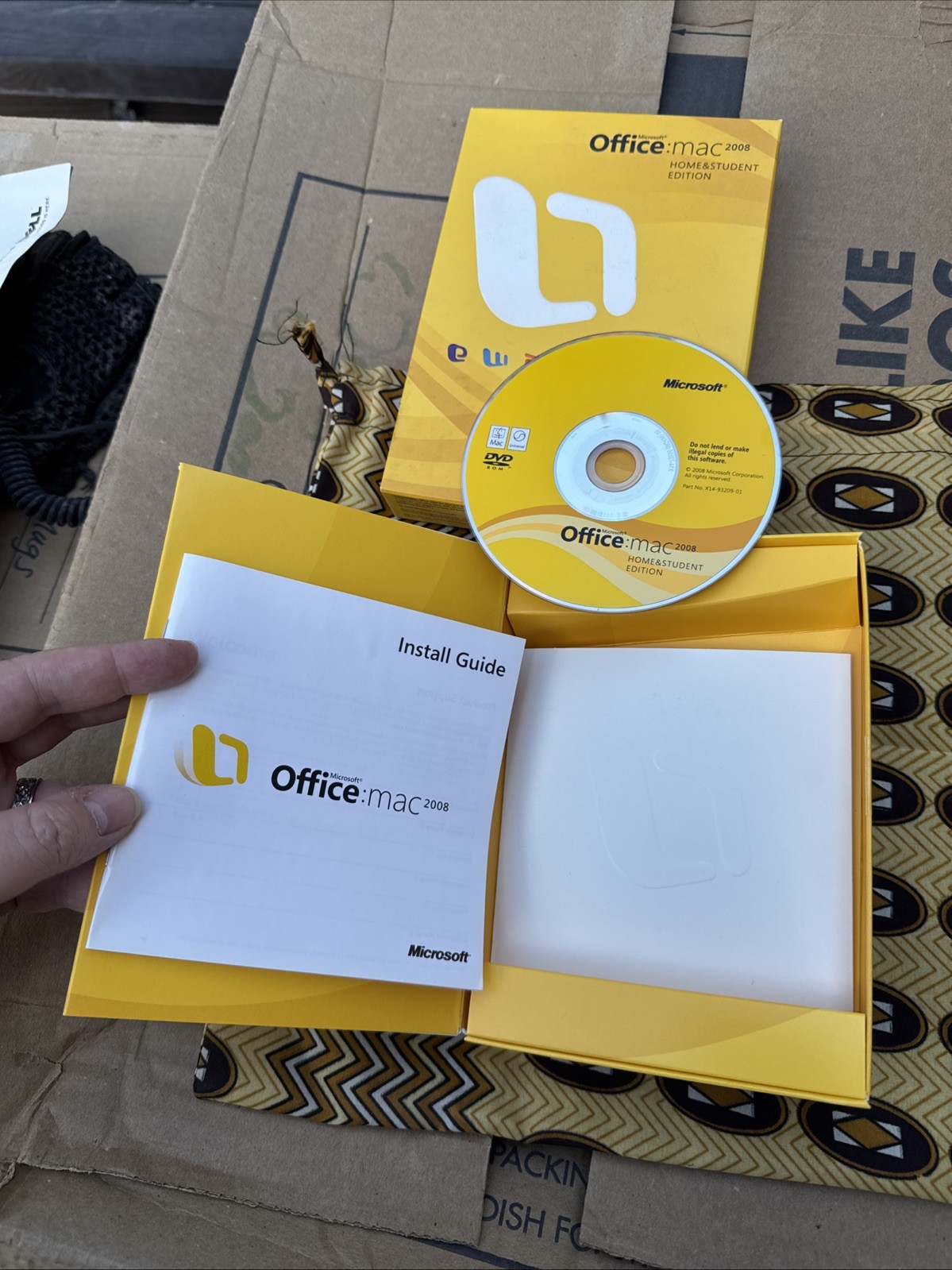 Microsoft Office 2008 Home and Student Edition for Mac