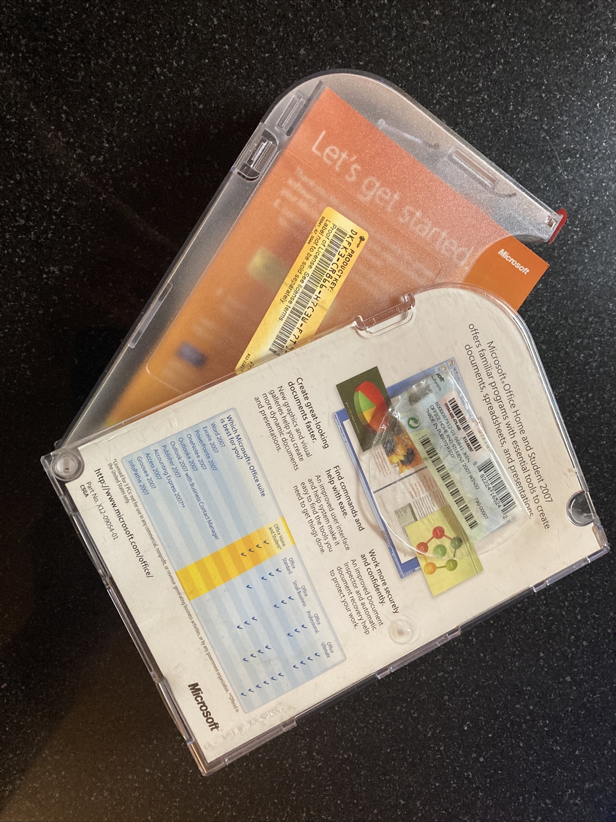 Microsoft Office Home and Student 2007 (79G-00007)