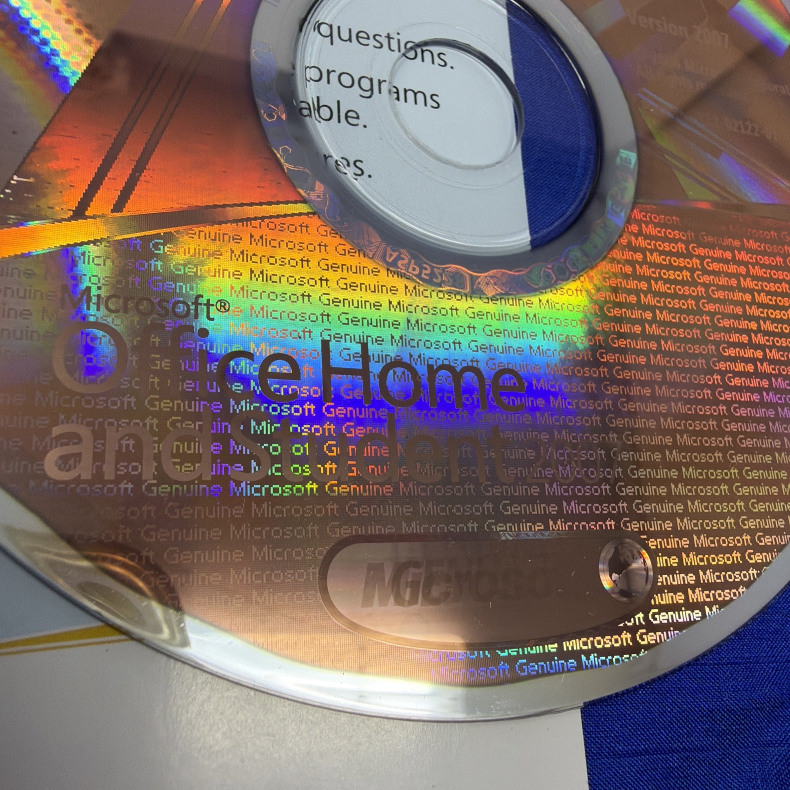 Microsoft Office 2007 Home and Student w/ Product Key – Excel, Word, PowerPoint