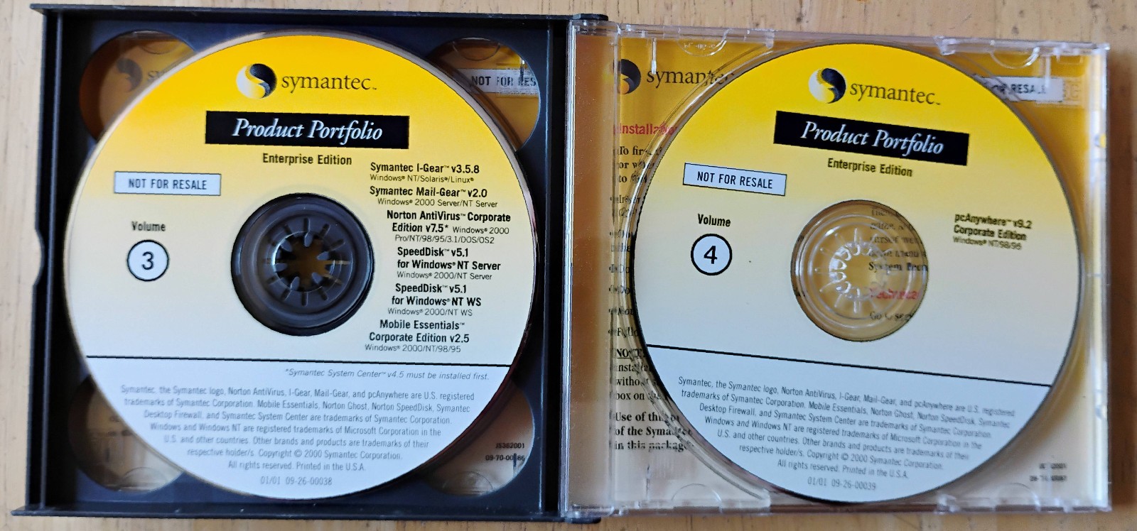 Poduct Portfolio Enterprise Edition, Symantec