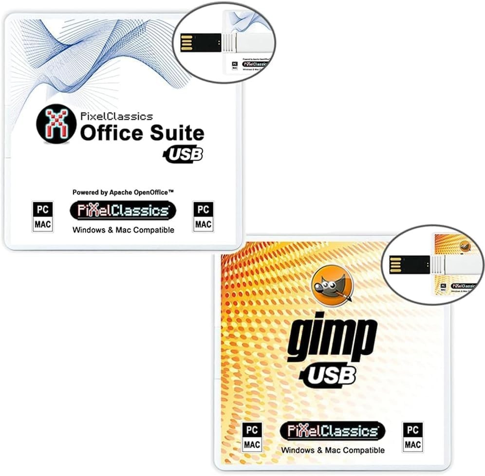 Versatile Office Suite 2026 + GIMP – Instant Download on USB, Lifetime License