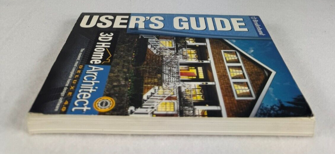 3D Home Architect Deluxe 4.0 User’s Guide – Broderbund (2001)