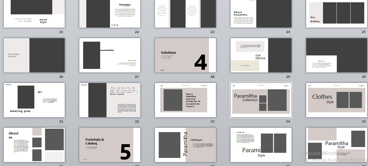 POWERPOINT TEMPLATED – Templated Powerpoint for Presentation 003