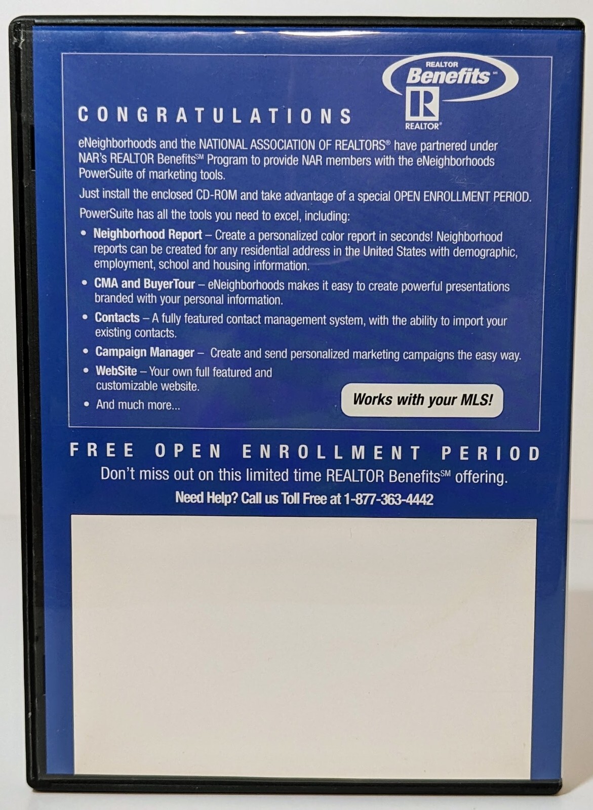 Real Estate Career Jump Start Kit Realtor Benefits eNeighborhoods PC Program