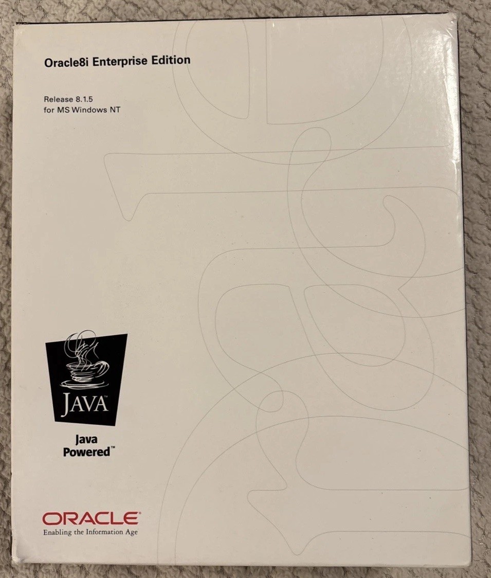 ORACLE8i ENTERPRISE EDITION VERSION 8.1.5 NEW KIT F50150-01 WINDOWS NT May 1999
