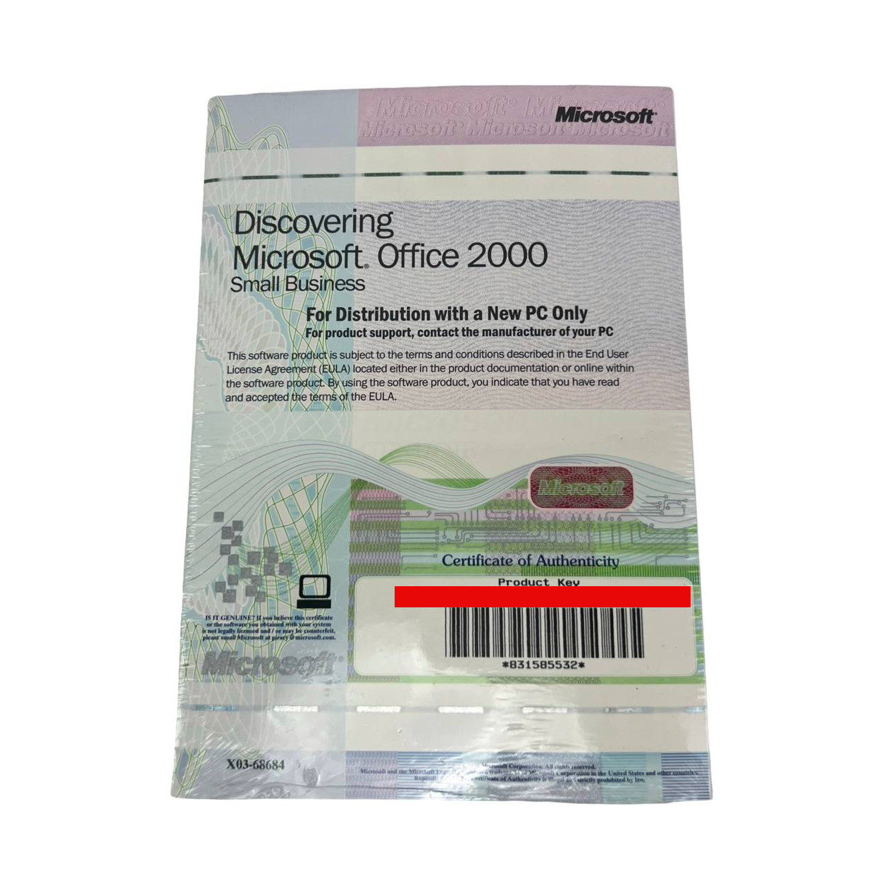 NEW Microsoft Office 2000 Small Business Edition Still sealed in plastic NOS