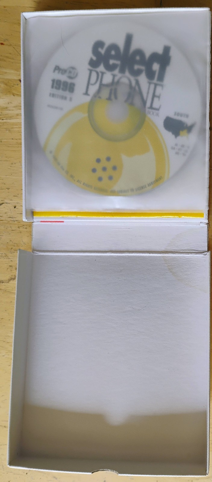Telephone phone book database of the USA in 6 CDs 1996