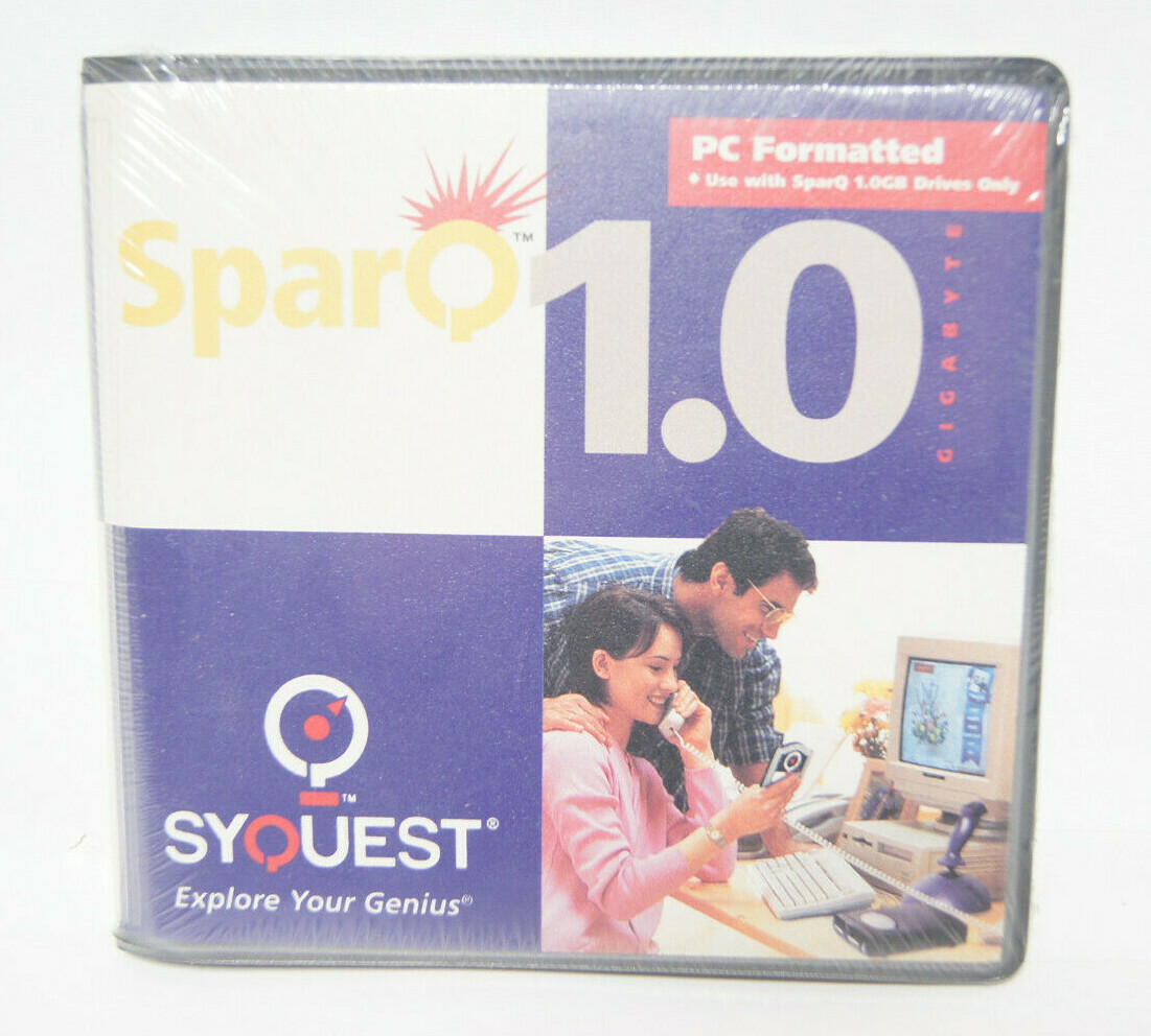 SparQ 1.0 Syquest Explore Your Genius 1997 PC Computer Software Program – New