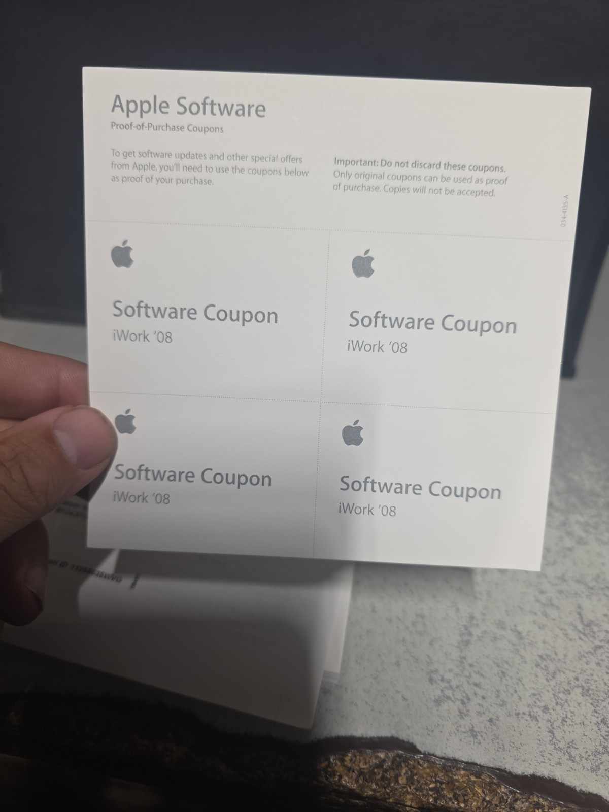 Apple – iWork ’08. PC, Mint, Free Shipping